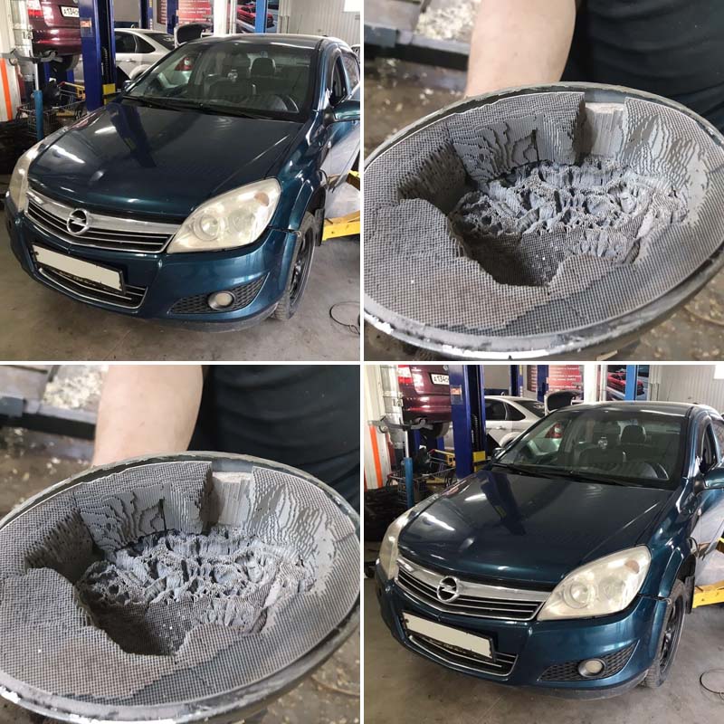 Удалили катализатор на Opel Astra в Орске