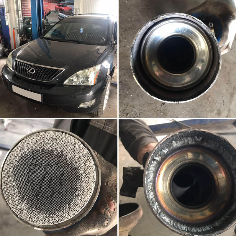 Удалили катализатор на Lexus RX330 в Орске