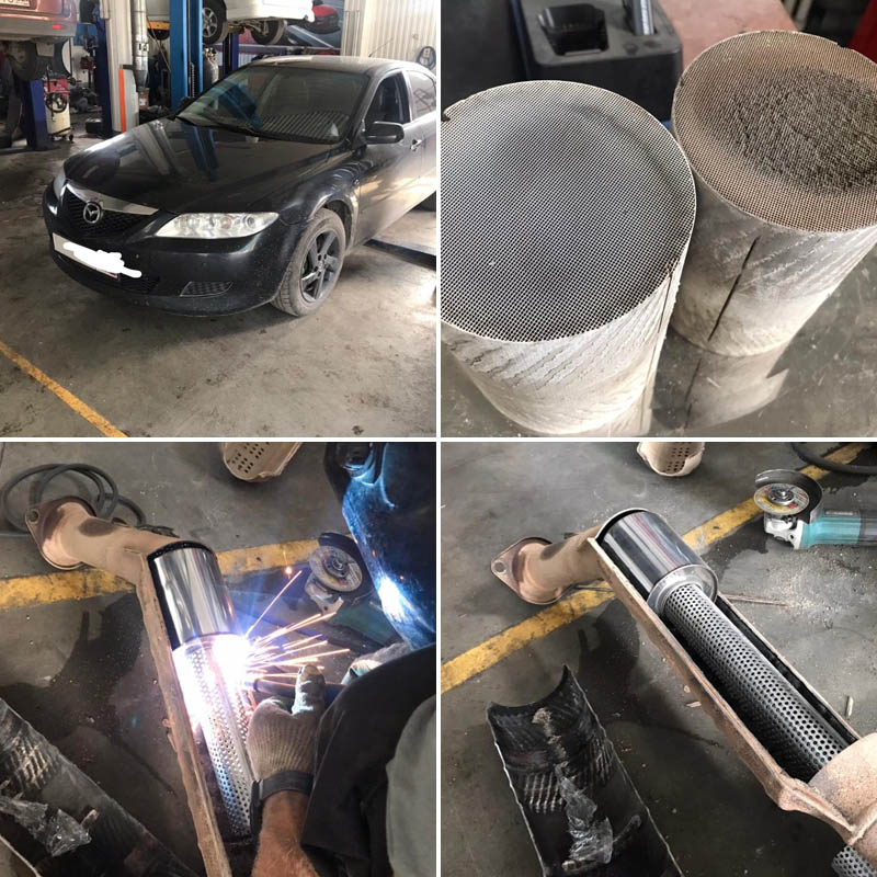 Удалили катализатор на Mazda 6 в Орске
